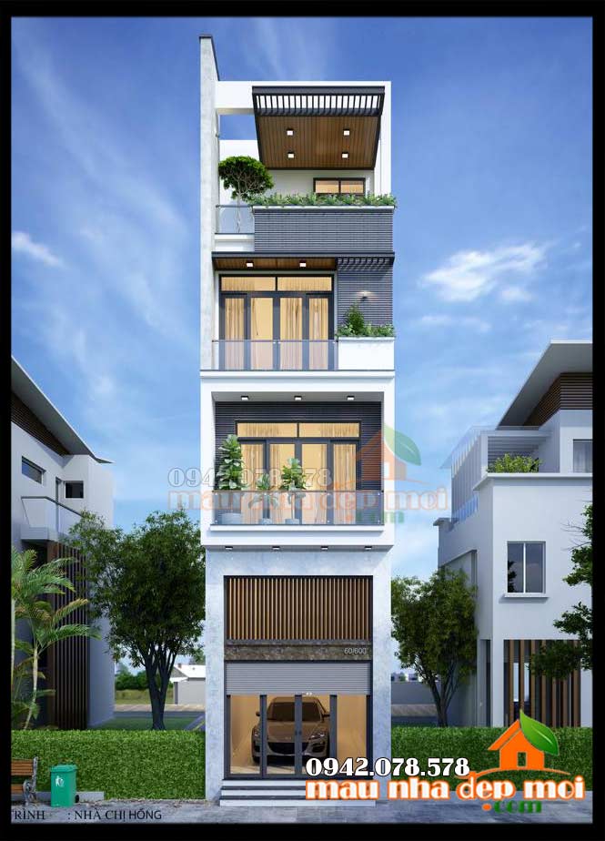 Thiết kế nhà phố 3 tầng 2 mặt tiền - Công ty xây nhà trọn gói uy tín, chất  lượng,giá rẻ tại Nha Trang