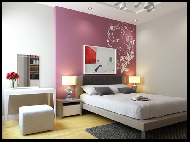 phòng ngủ nhà phố đẹp mặt tiền 5m với tiện nghi sinh hoạt hiện đại đem đến cảm giác đầm ấm và thoải mái